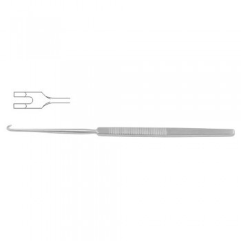 Wound Retractor 2 Blunt Prongs - Large Curve Stainless Steel, 16.5 cm - 6 1/2" Width 7.5 mm